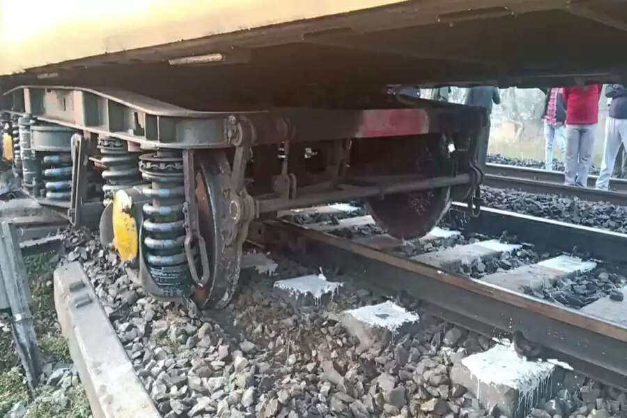 53 coaches of goods train derailed at Dhanbad- Gaya route; no casualties reported.