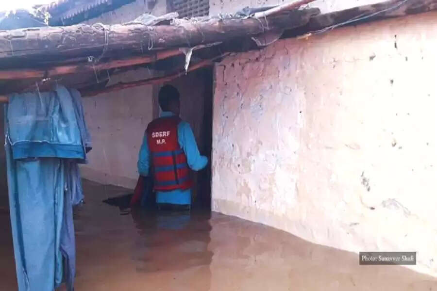 Flood-hit village in Bhopal battles hunger, infectious diseases, material damage