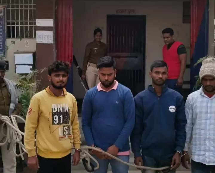 Gang of vehicle lifters busted, four held with stolen bikes in Gaya