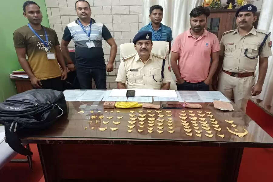 RPF team detects illegal movement of gold ornament in Hawah- Jodpur express train in Gaya