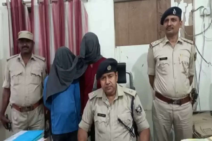 Two criminals arrested with weapons in the case of demanding extortion in Gaya's Manpur