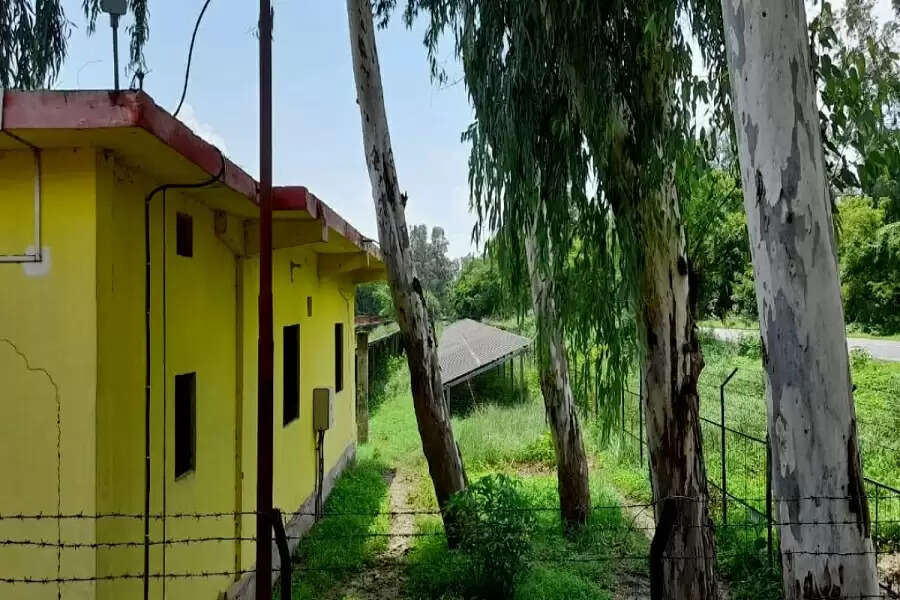 Solar plant set up in Bangarmau block, Unnao, Uttar Pradesh under Mini-Grid Policy of UP government (Photo- Sumit Yadav)