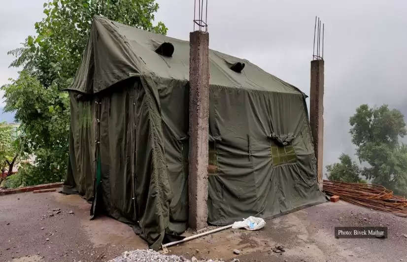 ‘Do you think these tents are worth living in?’
