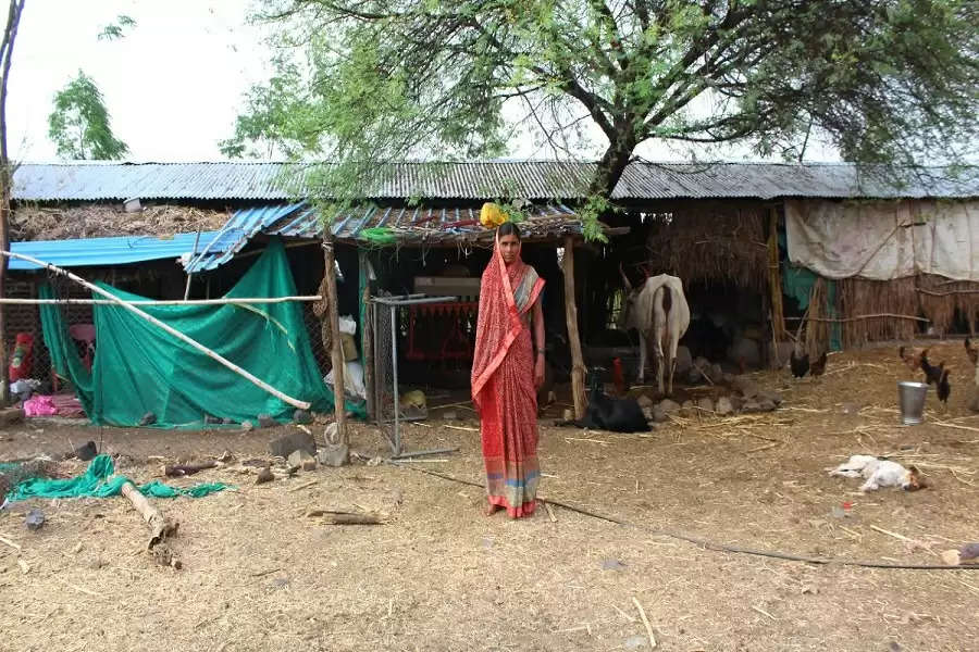 Urmila Chalak, who lost her husband to Covid is worried about losing a shelter any time now. (Photos - Purnima Sah)