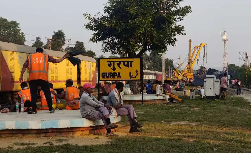 Normal train operations resume at Gurpa train accident site after 54 hours