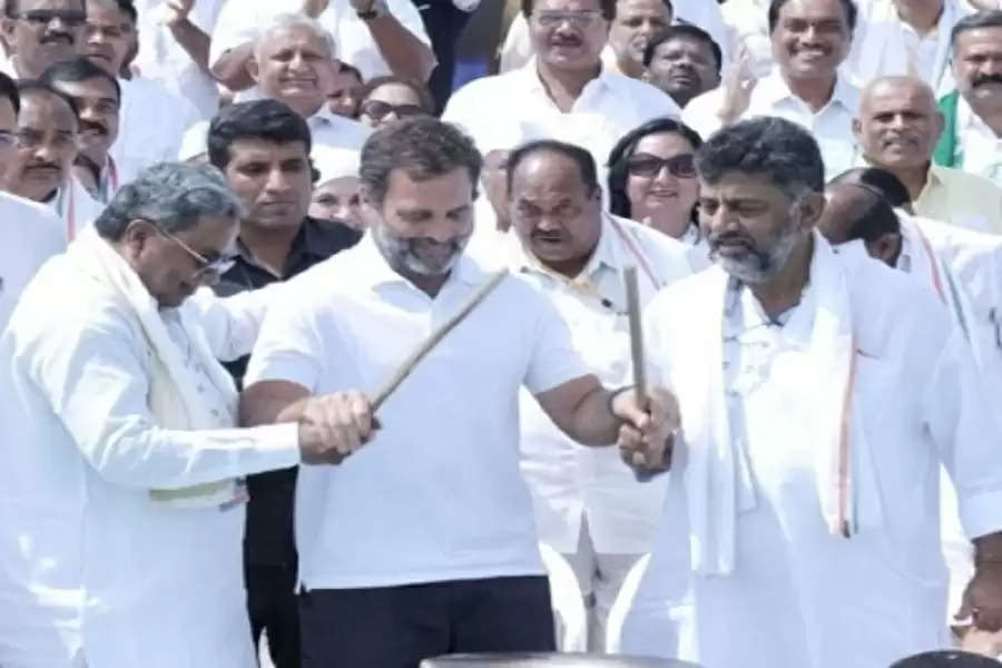 Rahul kicks off Bharat Jodo Yatra in K'taka, says tricolour has no value without Constitution