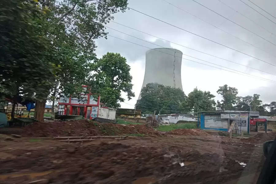 A coal based power plant located at Korba, Chhattisgarh.